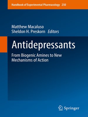 cover image of Antidepressants